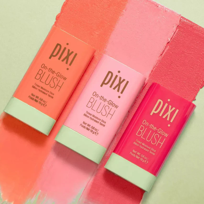 Pixi Beauty On-the-Glow Blush Humectante en barra con color