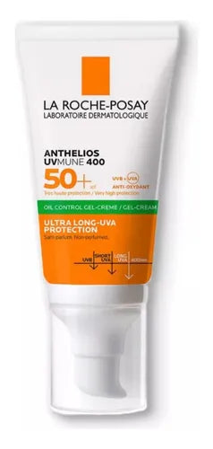 Protector Solar Fps50+ Gel Cream Piel grasa y sensible 50 Ml