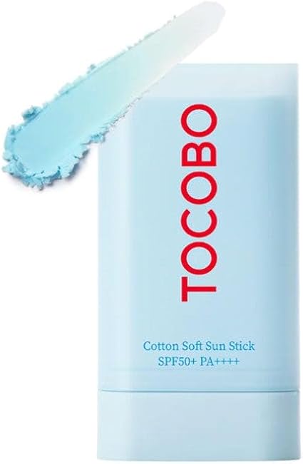 TOCOBO Barra solar suave de algodón SPF50+ PA+++ 0.67 onzas